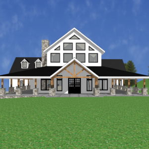 Peaceful Valley 3620 Sq. Ft. House Plan